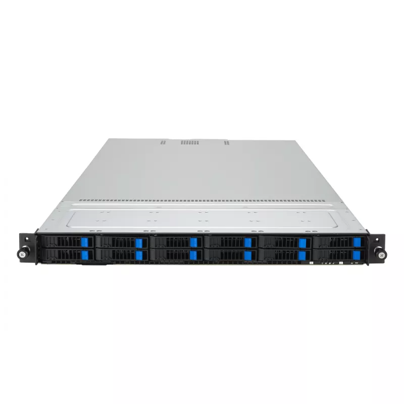 ASUS RS700A-E12-RS12U kanta SP5 rack (1U) musta, teräs