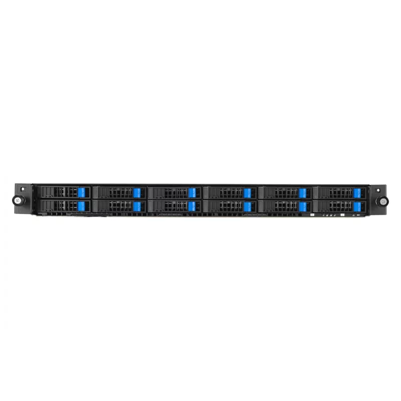ASUS RS700A-E12-RS12U kanta SP5 rack (1U) musta, teräs