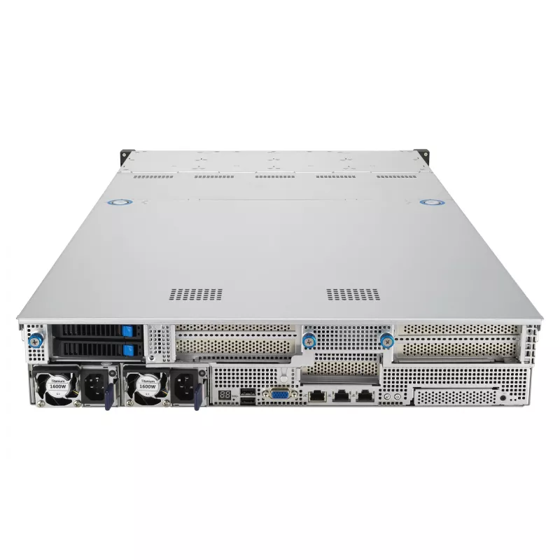 ASUS RS521A-E12-RS12U kanta SP5 rack (2U) musta, hopea