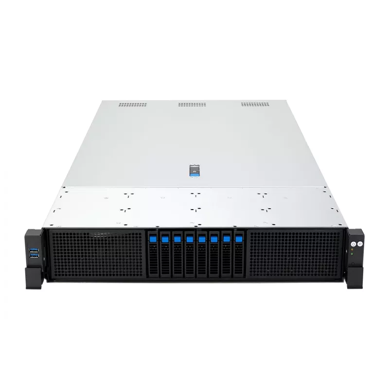 ASUS RS720A-E13-RS8G kanta SP5 rack (2U) musta, hopea