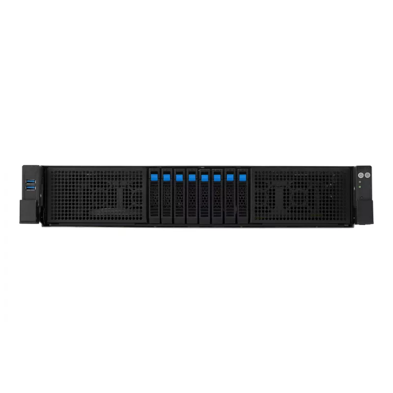 ASUS RS720A-E13-RS8G kanta SP5 rack (2U) musta, hopea