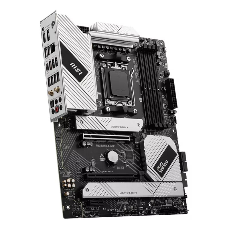 MSI PRO B650-A WIFI -emolevy AMD B650 kanta AM5 ATX