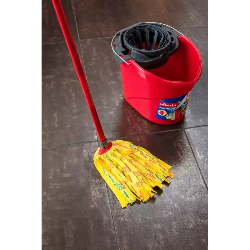 Moppiliina Vileda punainen keltainen