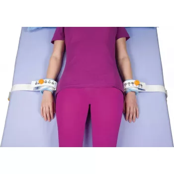 Kiinnitys- ja immobilisointivyö TIMAGO SVF 3250, säädettävä polyesterinen rannenauha, 200×80 mm