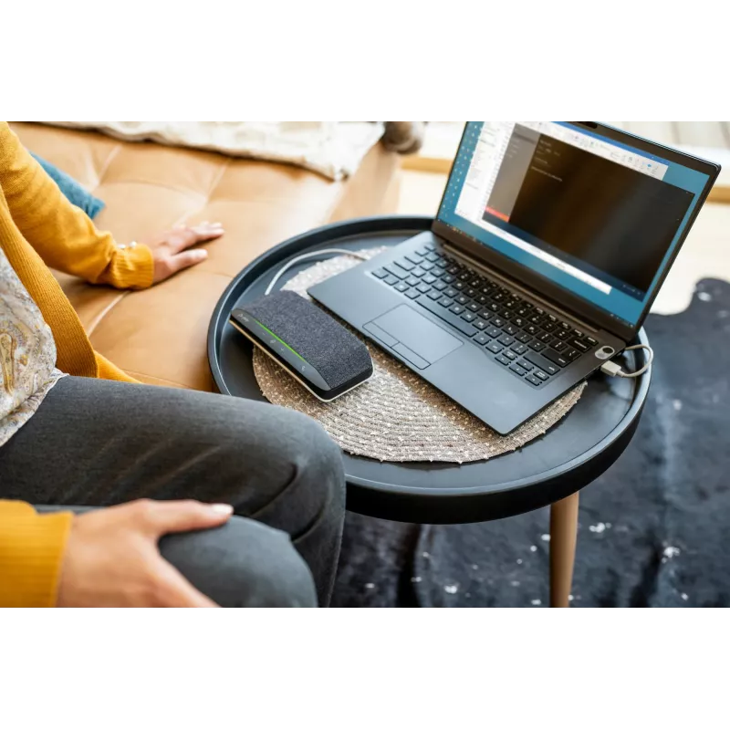 HP Poly Sync 10 kaiutin + USB-A–USB-C-kaapeli, PC, musta, 0,715 m, Windows 10, Windows 11, MacOS, 100–7800 Hz