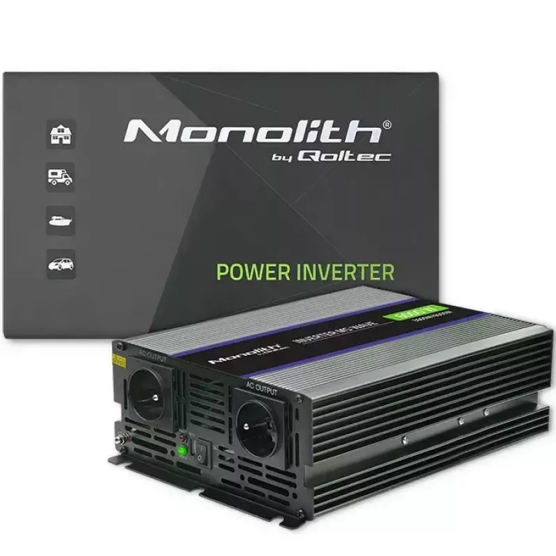 Vaihtosuuntaaja QOLTEC Monolith 6000 MS 12V–230V 6000W