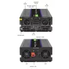 Vaihtosuuntaaja QOLTEC Monolith 6000 MS 12V–230V 6000W