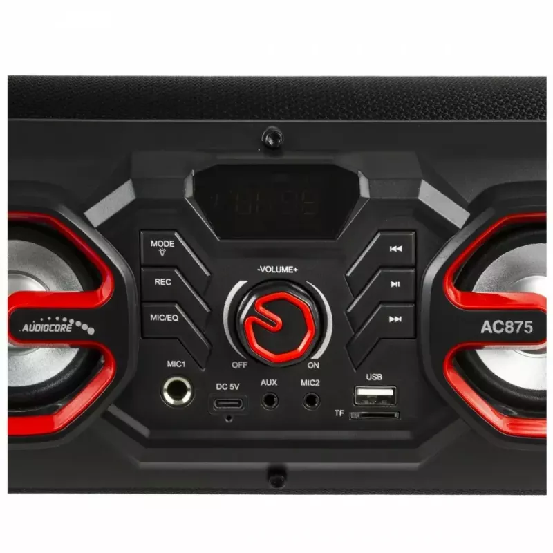 Kannettava kaiutin Bazooka Audiocore AC875, musta