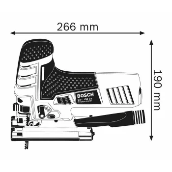 Bosch 0 601 512 000 pistosaha 780 W 2,6 kg