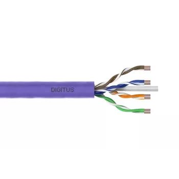 DIGITUS asennuskaapeli - CAT6 - U/UTP - 500 m - violetti Dca