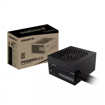 GIGABYTE P550SS virtalähde – PCIe 5.0, 80 PLUS Silver, 120mm GP-P650SS EU