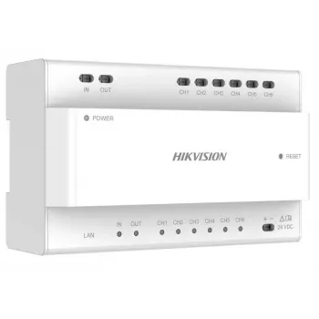 Videojakaja Hikvision DS-KAD706Y-S 6 kanavaa 1HE rack-asennus