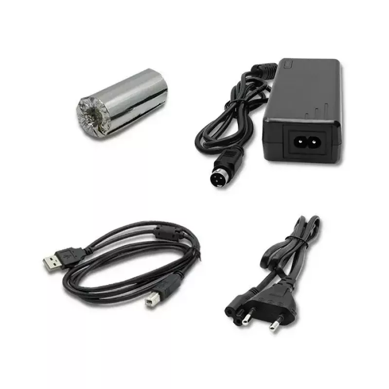 Lämpö-tulostin QOLTEC 50256 USB-liitännällä – kompakti POS-tulostin