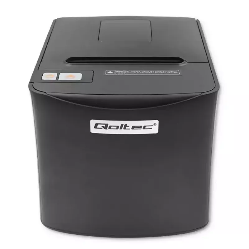 Lämpö-tulostin QOLTEC 50256 USB-liitännällä – kompakti POS-tulostin