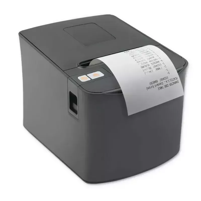 Lämpö-tulostin QOLTEC 50256 USB-liitännällä – kompakti POS-tulostin