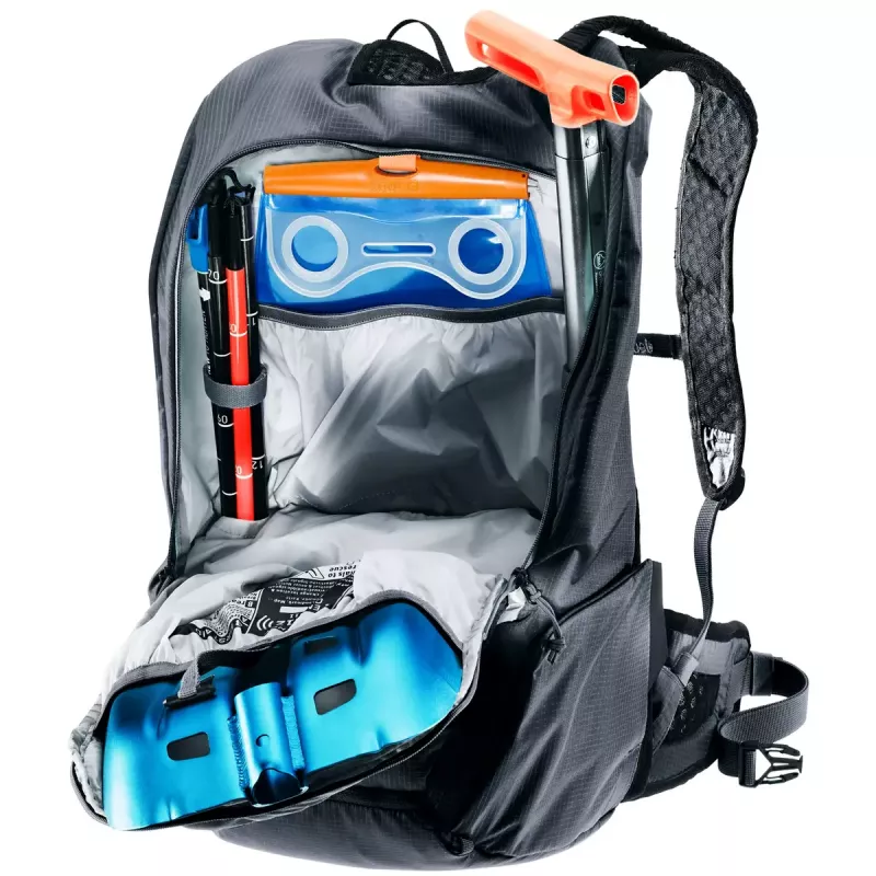 Urheilureppu Deuter Updays 20 musta polyamidi 490mm korkeus