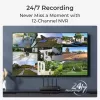 Reolink NVS12W 12-kanavainen Wi-Fi 6 NVR 16MP tuki 2TB HDD