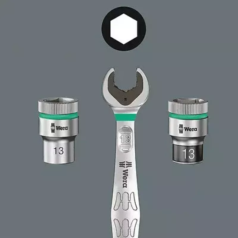 Wera 6005 Joker 4 Set 1 kaksipäisten kiintoavainten sarja, 4 kpl