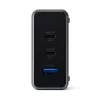 Mobiililaturi Satechi ST-TC100GM-EU, 100 W, 2× USB-C, AC-tulo 100–240 V, harmaa