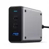 Mobiililaturi Satechi ST-TC100GM-EU, 100 W, 2× USB-C, AC-tulo 100–240 V, harmaa