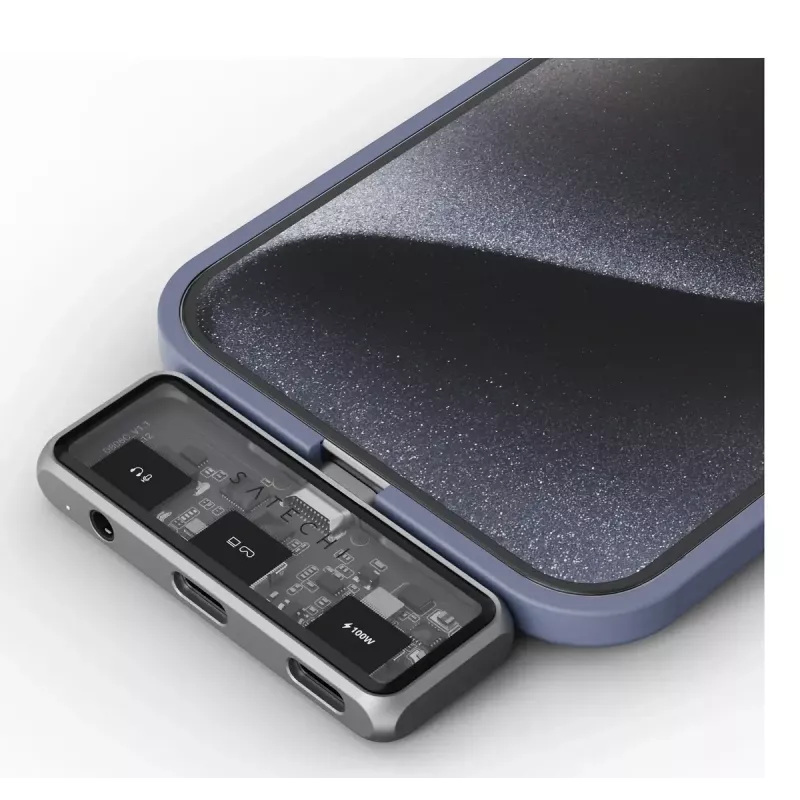 Kannettavan telakka Satechi ST-HXRAJM — USB 3.2 Gen 2 (Type-C), 100W PD, harmaa