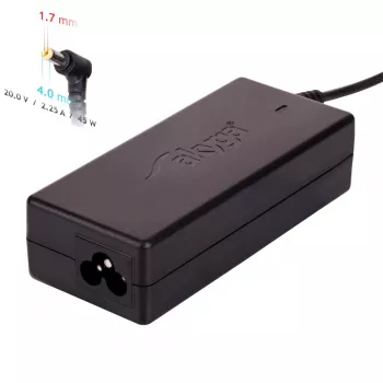 Akyga AK-ND-50 kannettavan tietokoneen virtalähde Lenovolle, 45 W, 20 V / 2,25 A, 4,0 x 1,7 mm