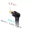 Akyga AK-ND-50 kannettavan tietokoneen virtalähde Lenovolle, 45 W, 20 V / 2,25 A, 4,0 x 1,7 mm