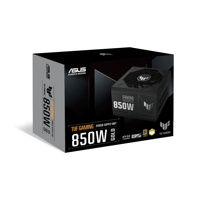 ASUS TUF Gaming 850W Gold virtalähde 24-Pin ATX ATX musta