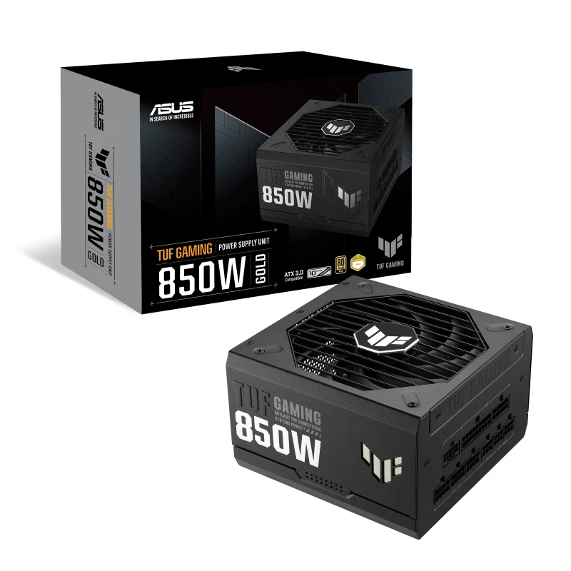 ASUS TUF Gaming 850W Gold virtalähde 24-Pin ATX ATX musta