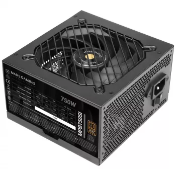 Mars Gaming MPB750SI virtalähde 750 W 24-pin ATX ATX musta