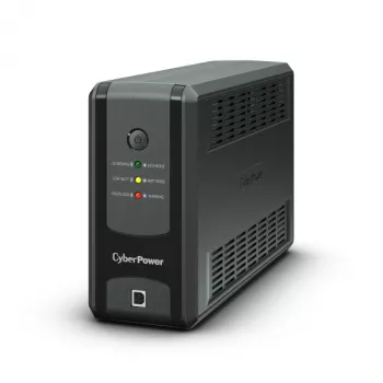 CyberPower UT850EG-FR keskeytymätön virransyöttö (UPS) Line-Interactive 0,85 kVA 425 W 3 AC-lähtöä