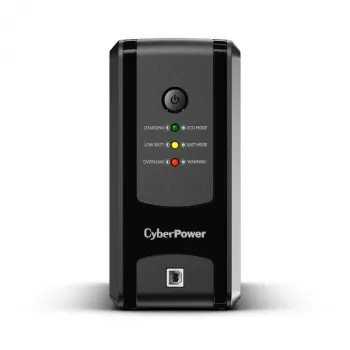 CyberPower UT850EG-FR keskeytymätön virransyöttö (UPS) Line-Interactive 0,85 kVA 425 W 3 AC-lähtöä