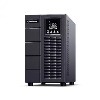 Keskeytymätön virransyöttö CYBERPOWER OLS3000EA, online-kaksoismuunnin, 3 kVA (2700 W), PF 0,9, 8x C13-lähtöä, C20-tulo