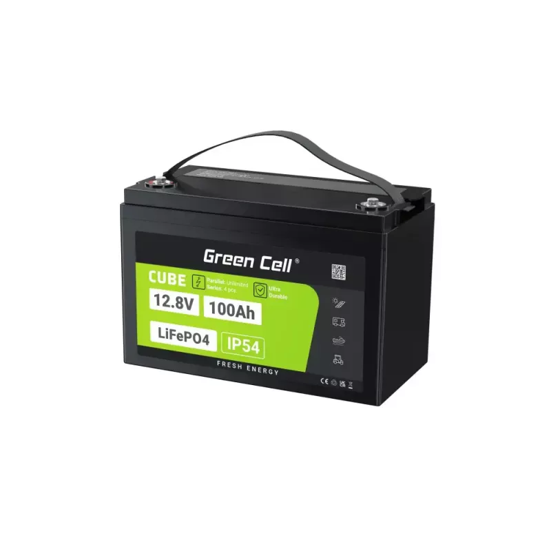 UPS-akku Green Cell LFPGC12V100AH litium-rautafosfaatti 12,8V 100Ah