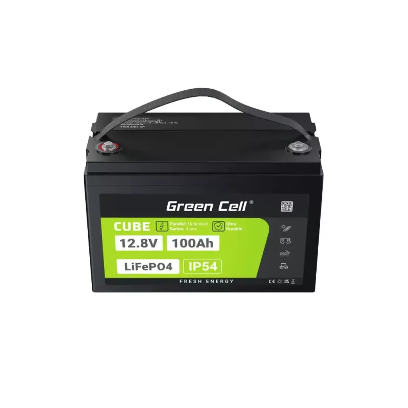 UPS-akku Green Cell LFPGC12V100AH litium-rautafosfaatti 12,8V 100Ah