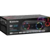 Kannettava Bluetooth-mono-kaiutin DEFENDER Q1 musta, 10 W RMS, 1200 mAh, Bluetooth 5.0, MicroSD, FM, AUX, USB