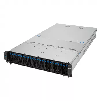 ASUS RS521A-E12-RS24U Socket SP5 teline (2U) musta, hopea