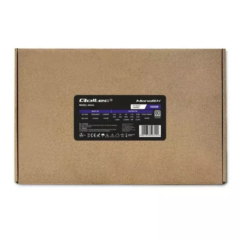 Virtalähde Qoltec 50342 1650W