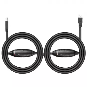 USB-kaapeli Lindy 10m aktiivinen USB 3.0 -kaapeli