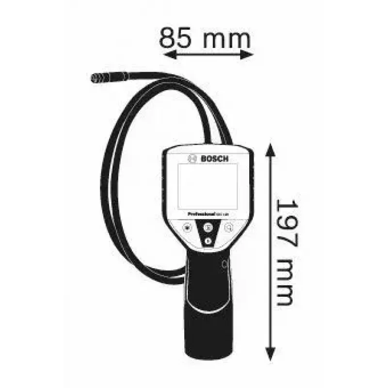 Bosch GIC 120 Professional teollinen tarkastuskamera 8,5 mm