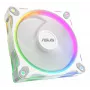ASUS Prime MR120 ARGB valkoinen 120 mm liukulaakeri-kotelotuuletin