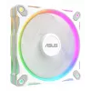 ASUS Prime MR120 ARGB valkoinen 120 mm liukulaakeri-kotelotuuletin