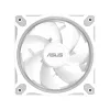 ASUS Prime MR120 ARGB valkoinen 120 mm liukulaakeri-kotelotuuletin