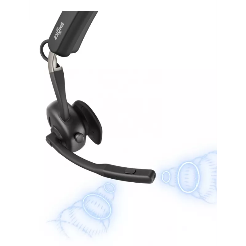 SHOKZ OpenMeet UC langaton Bluetooth-luujohde videoneuvottelukuulokemikrofoni USB-A-sovittimella