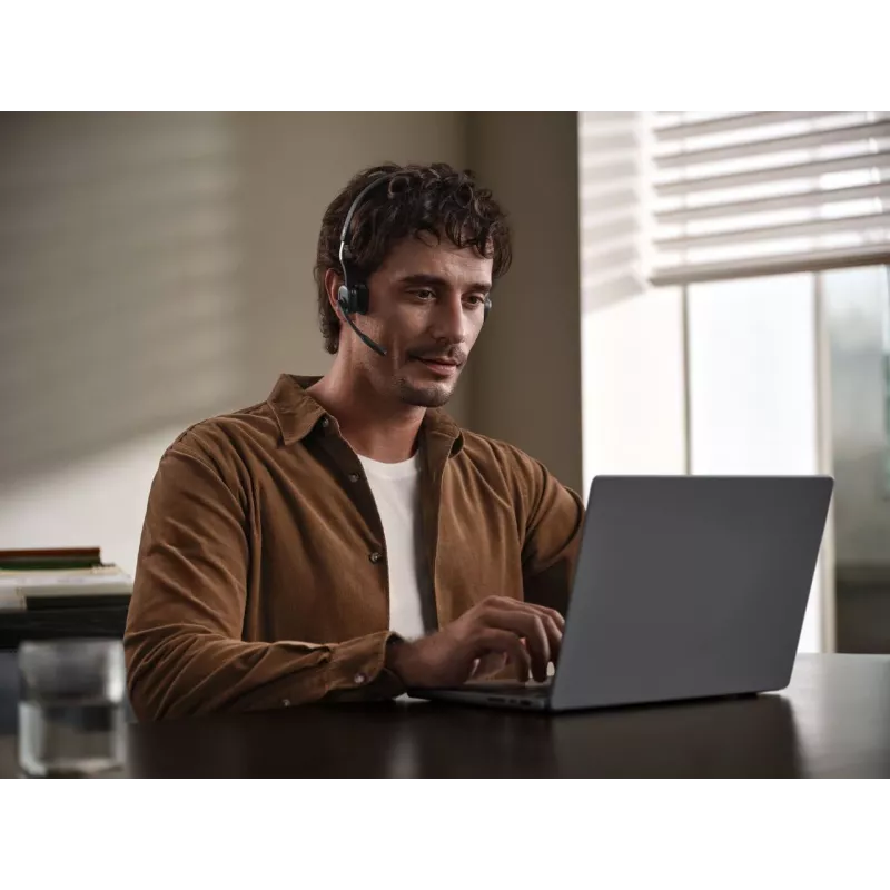 SHOKZ OpenMeet UC langaton Bluetooth-luujohde videoneuvottelukuulokemikrofoni USB-A-sovittimella