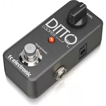 Looper TC Electronic Ditto Looper musta kitara