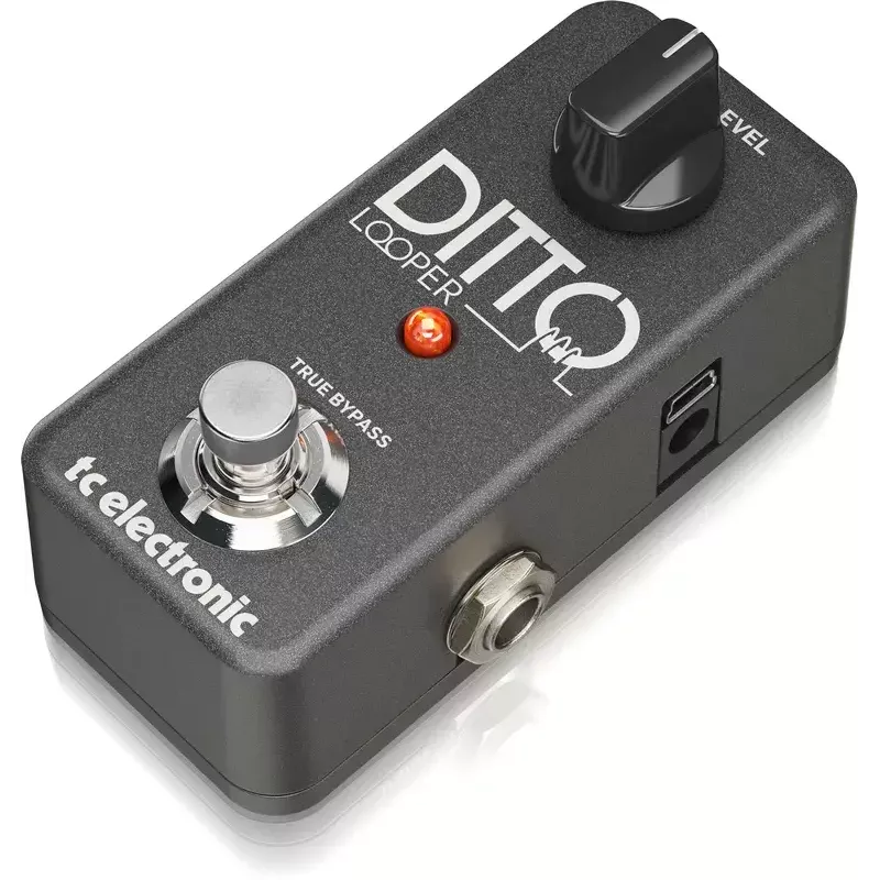 Looper TC Electronic Ditto Looper musta kitara