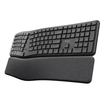 Trust Keyra ergonominen langaton monilaitenäppäimistö
