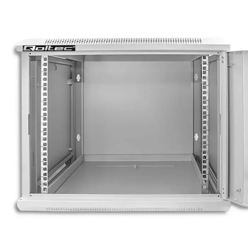 19 tuuman räkkikaappi QOLTEC 9U malli 54484, mitat 600x500x450 mm