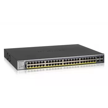NETGEAR GS752TP-300EUS verkkokytkin hallittu L2/L3/L4 Gigabit Ethernet (10/100/1000) Power over Ethernet (PoE) 1U musta